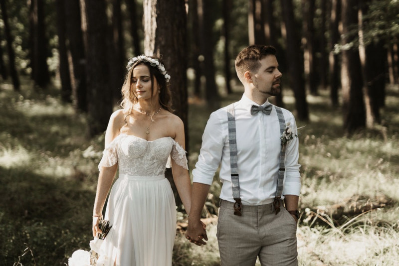Die standesamtliche Hochzeit von Sonja & Matthias in Zingst an der Ostsee im Elopement Stil