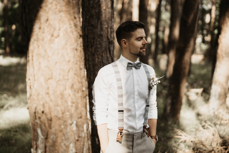 Die standesamtliche Hochzeit von Sonja & Matthias in Zingst an der Ostsee im Elopement Stil
