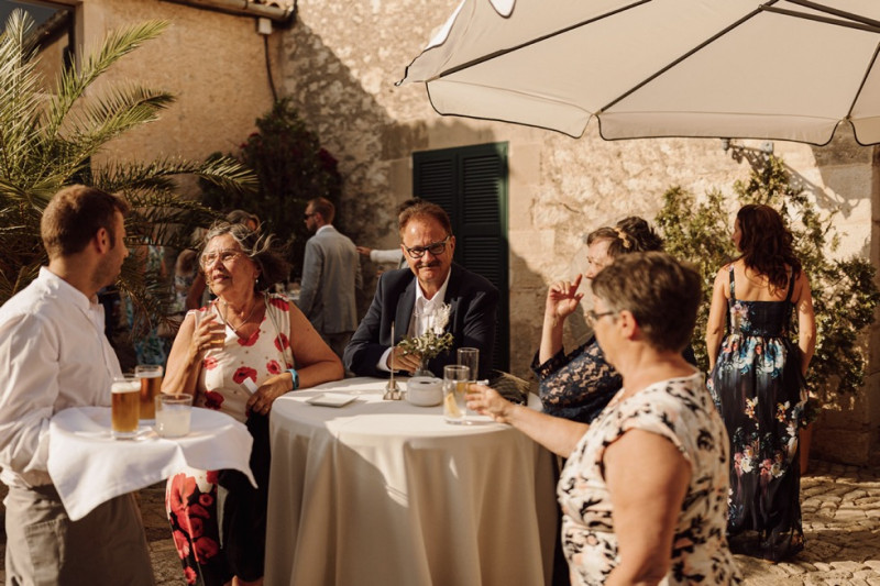 Eine dreitägige Mallorca Hochzeit mit Ballermann-Abend, Get Together Abendessen und großer Hochzeitsfeier
