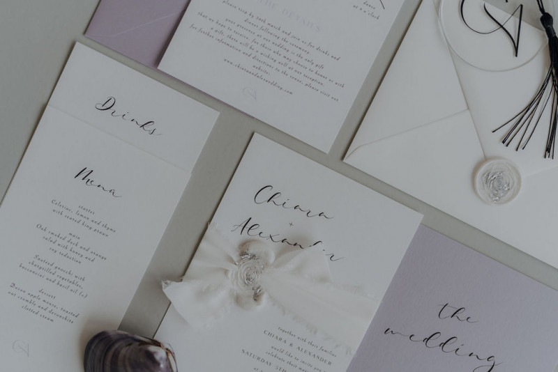 Eine Purple Rain Hochzeit in mystischem Mauve und Lila