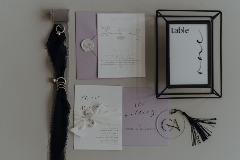 Eine Purple Rain Hochzeit in mystischem Mauve und Lila